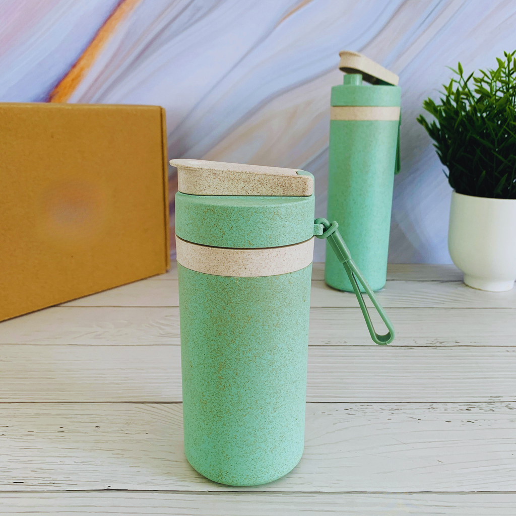 [E-COM00000015] Rice Husk Water Bottle 400 ml