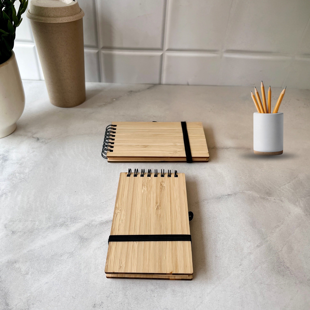 [E-COM00000094] Bamboo Small Notebook